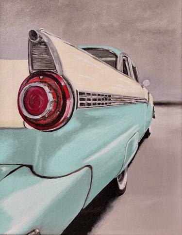 Original Fine Art Car Paintings by Glen Heppner