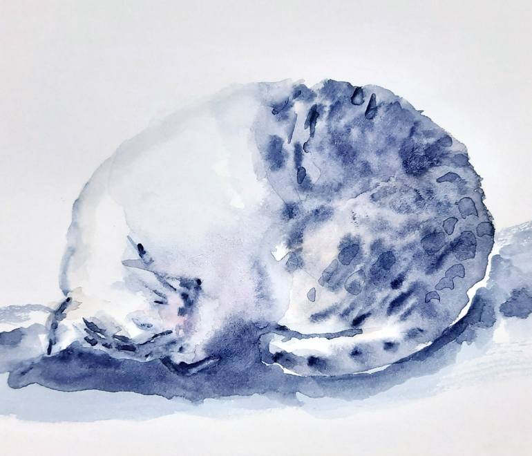 Original Figurative Cats Painting by Asha Shenoy 