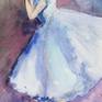 Ballerina rehearsal