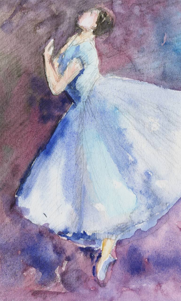 Original Contemporary Performing Arts Painting by Asha Shenoy 