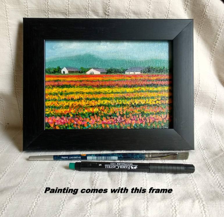 Original Contemporary Landscape Painting by Asha Shenoy 