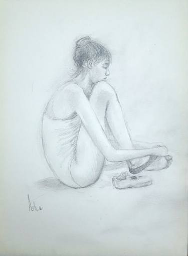Print of Figurative Performing Arts Drawings by Asha Shenoy