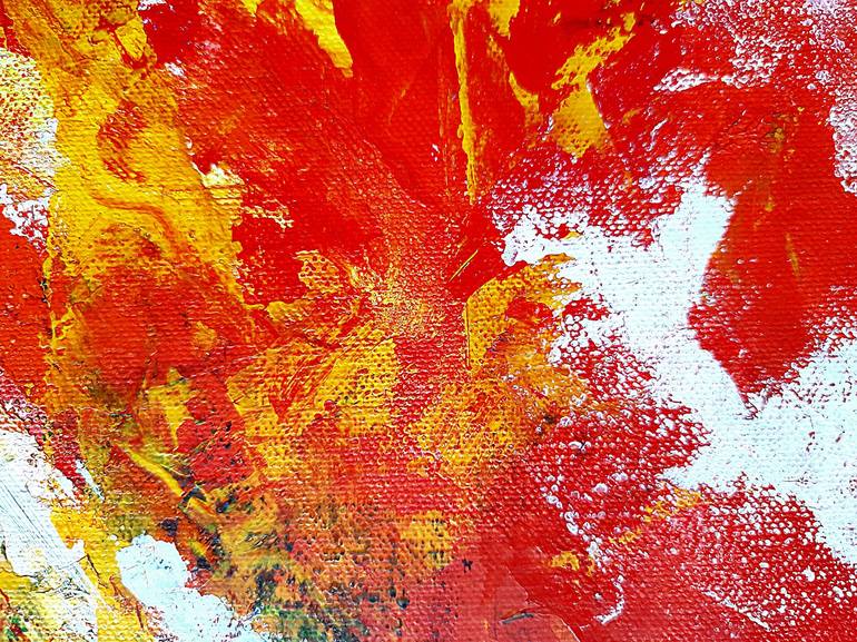 Original Abstract Expressionism Abstract Painting by Asha Shenoy 