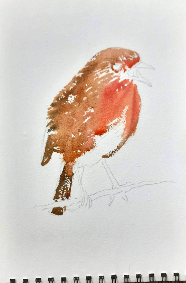 Original Classicism Music Painting by Asha Shenoy 