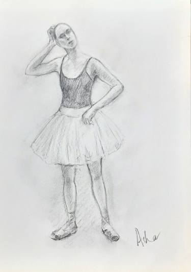 Original Illustration Performing Arts Drawings by Asha Shenoy 