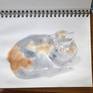 Tabby cat work in progress