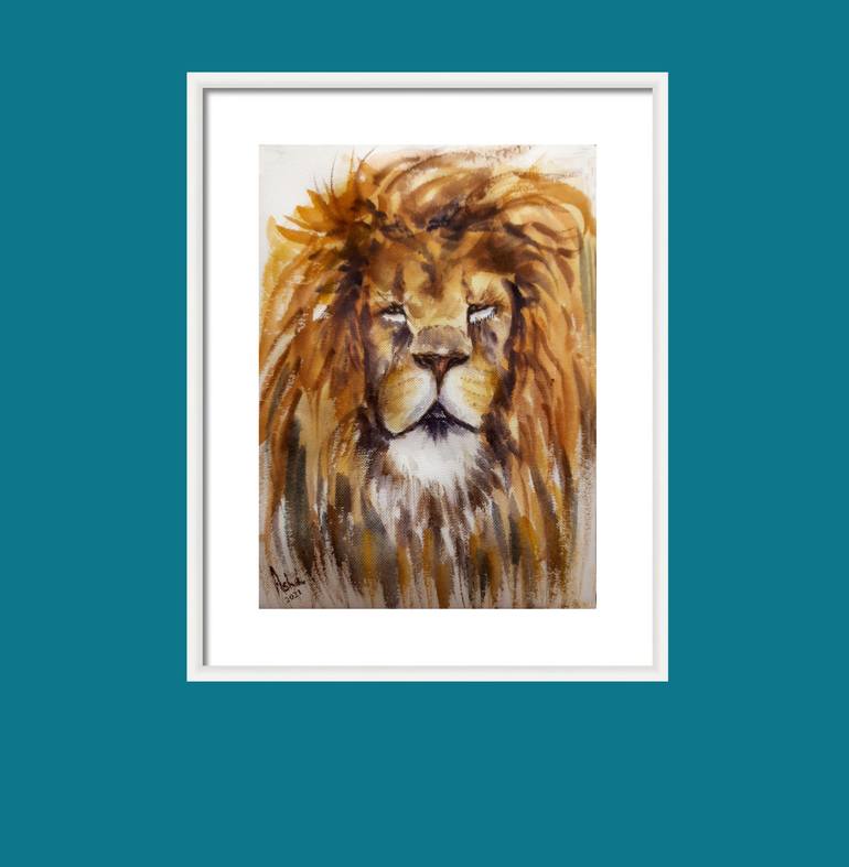 Original Contemporary Animal Painting by Asha Shenoy 