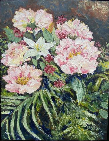 Original Floral Paintings by Kee Hsun