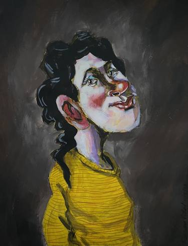Original Expressionism Portrait Paintings by Ferran Vidal