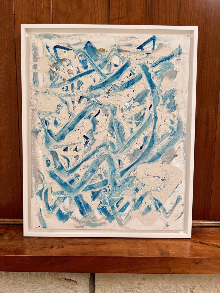 Original Abstract Expressionism Abstract Painting by Blake Bachman