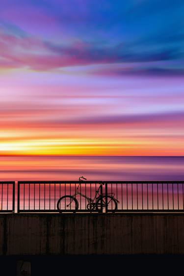 Print of Minimalism Bicycle Digital by Lenticular Photo Art