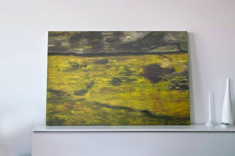 Original Abstract Painting by Burkhard Felies