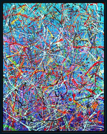 Original Abstract Expressionism Abstract Paintings by tomaž gorjanc
