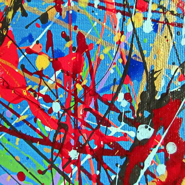 Original Abstract Expressionism Abstract Painting by tomaž gorjanc