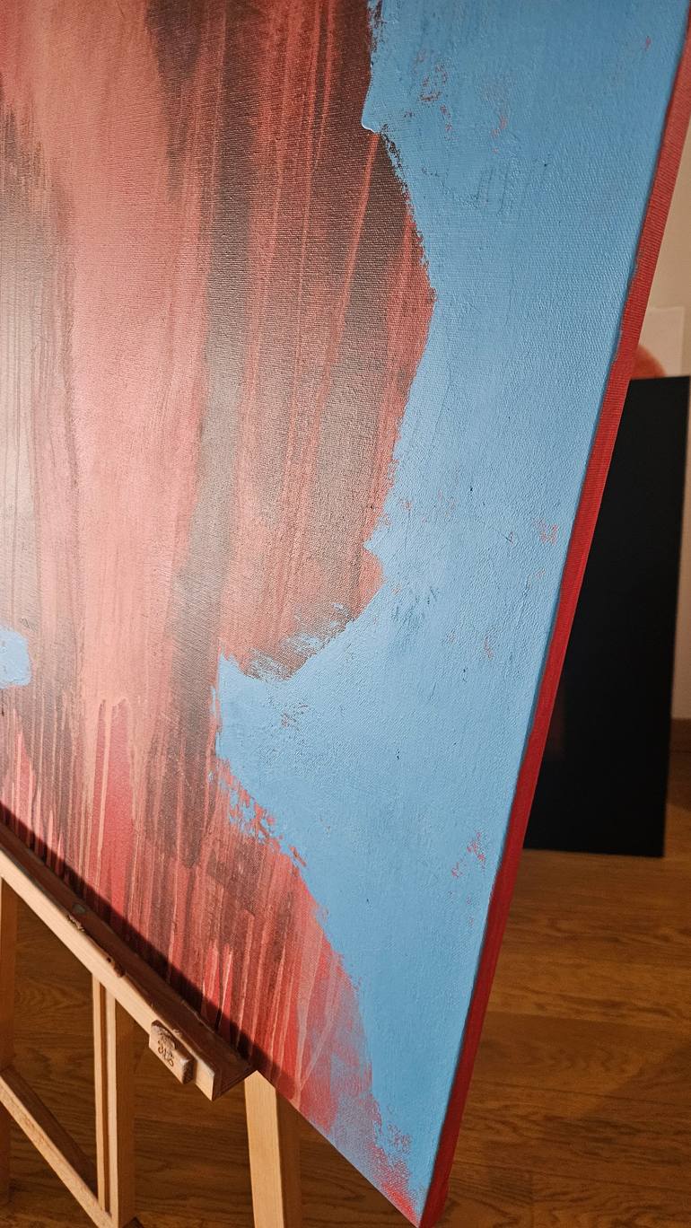 Original Abstract Women Painting by Danuta Slautskaya