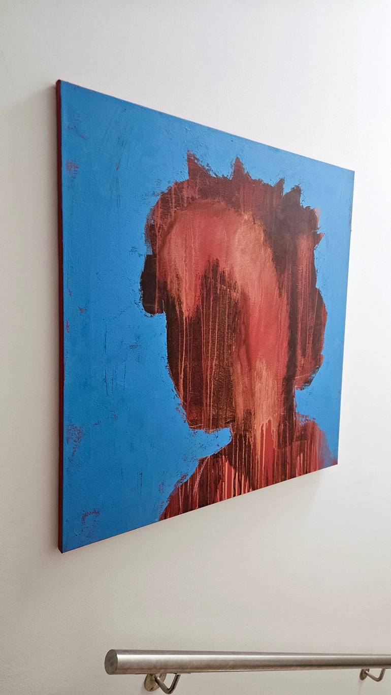 Original Abstract Women Painting by Danuta Slautskaya