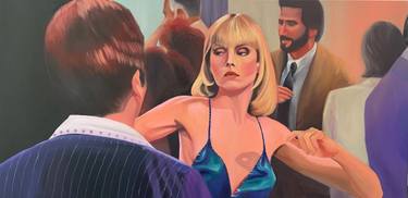 Original Contemporary Cinema Paintings by Emilse Vega