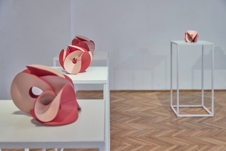Original Minimalism Abstract Sculpture by Vanda Berecz