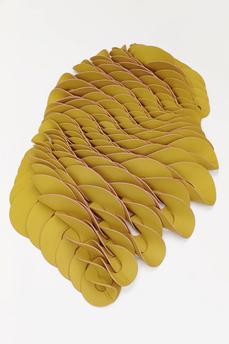 Original Abstract Geometric Sculpture by Vanda Berecz