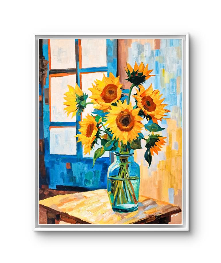 Original Contemporary Floral Painting by Conor Kelly