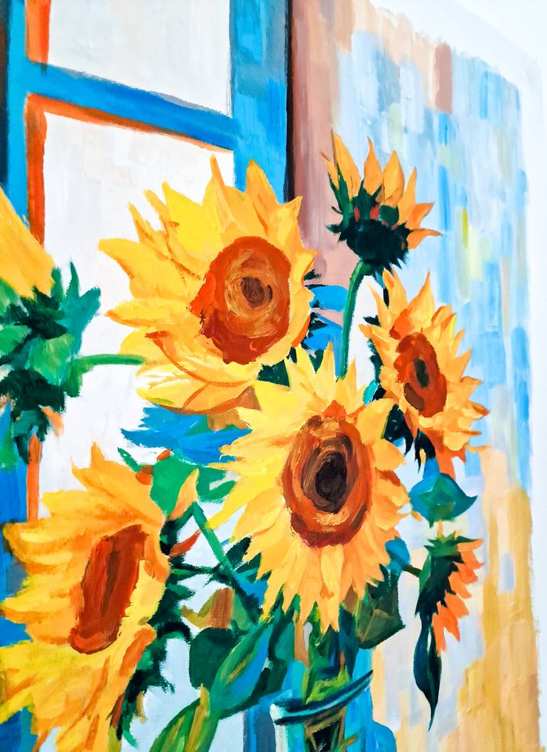 Original Contemporary Floral Painting by Conor Kelly