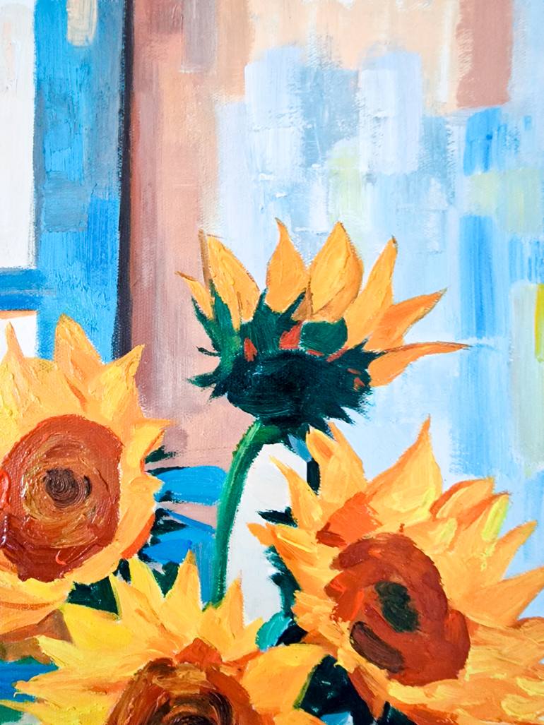 Original Contemporary Floral Painting by Conor Kelly