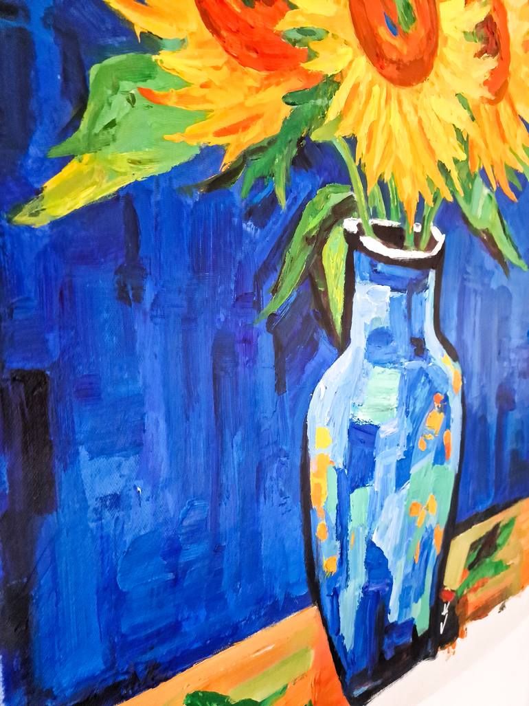 Original Contemporary Floral Painting by Conor Kelly