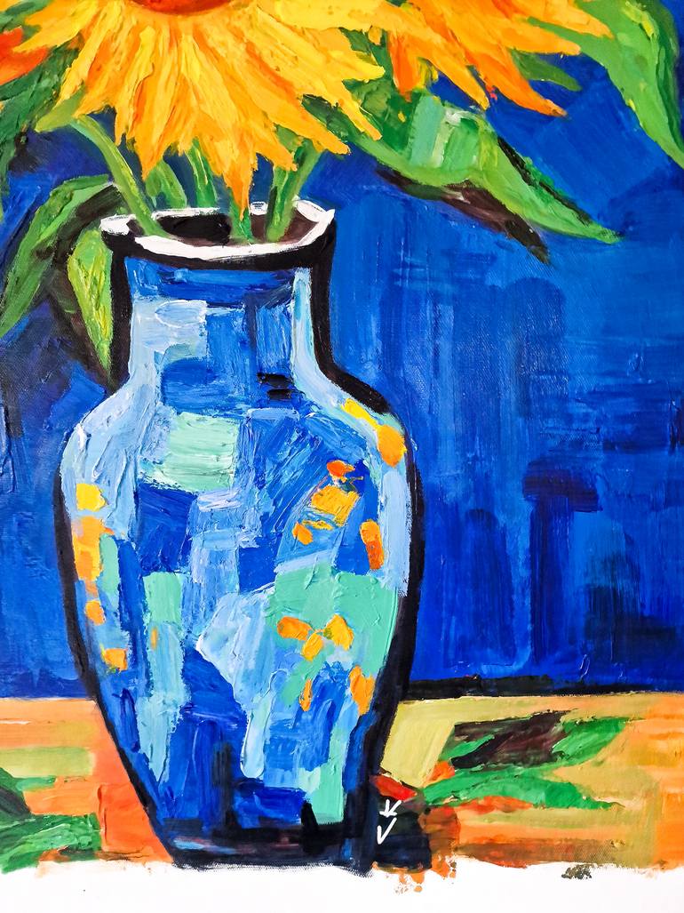 Original Contemporary Floral Painting by Conor Kelly