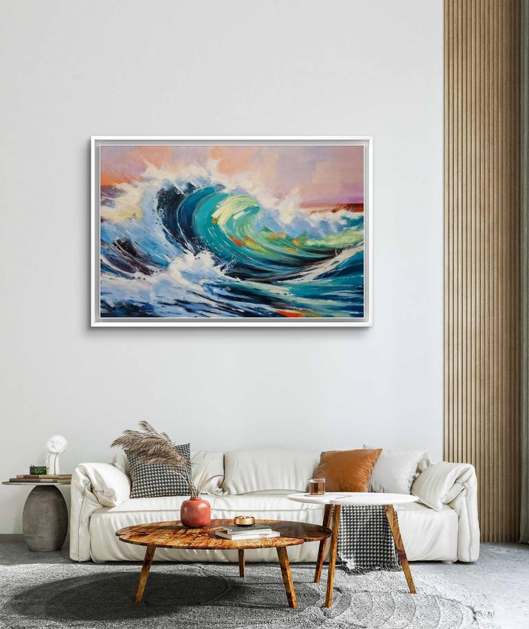 Original Contemporary Seascape Painting by Conor Kelly