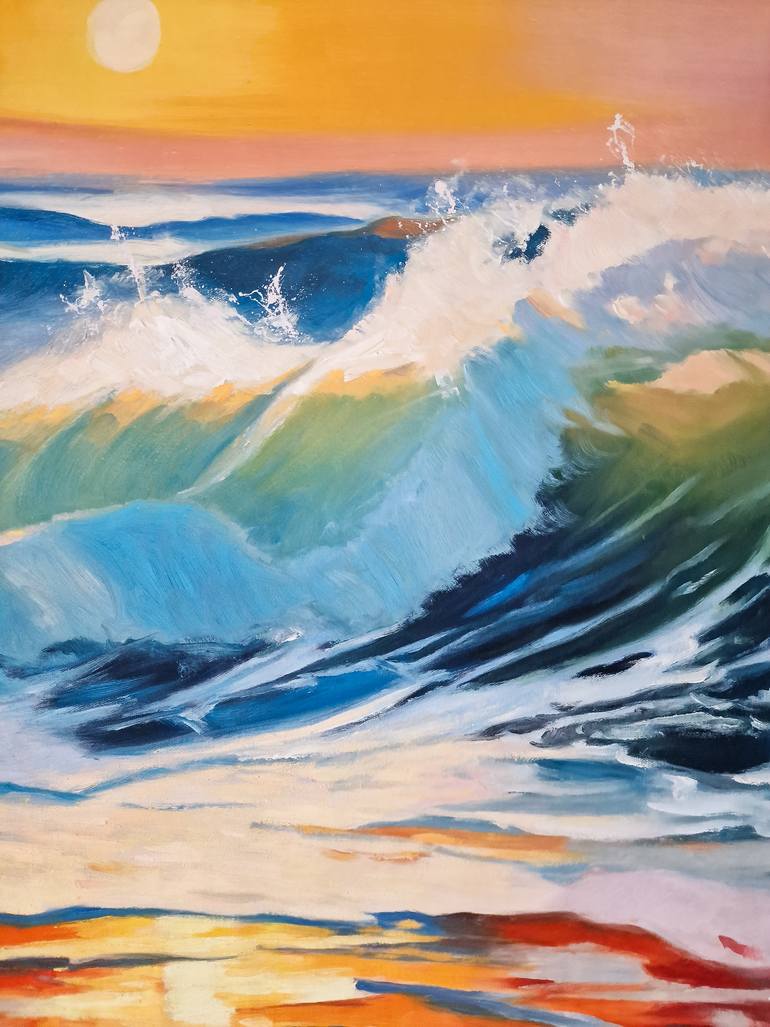 Original Contemporary Beach Painting by Conor Kelly