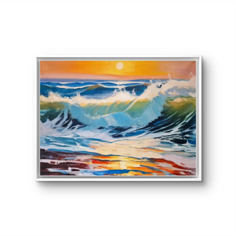 Original Contemporary Beach Painting by Conor Kelly