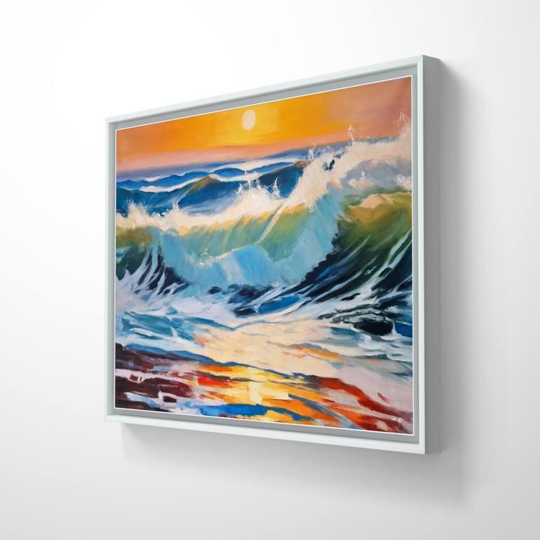 Original Contemporary Beach Painting by Conor Kelly