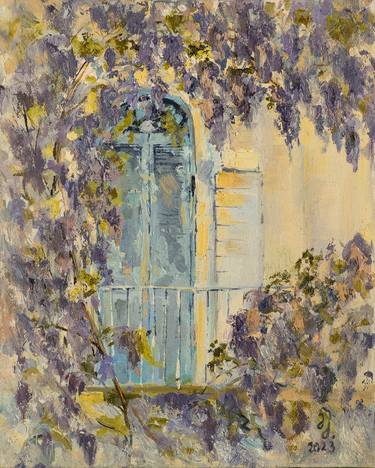 Original Impressionism Architecture Paintings by Maria Shvedova