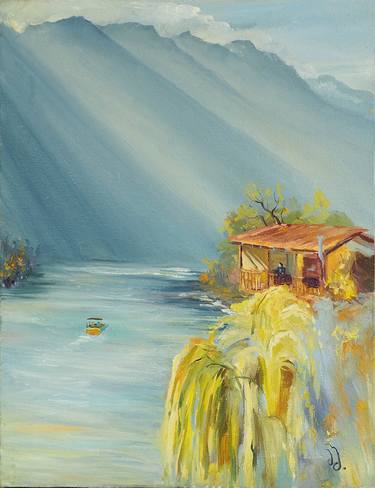 Original Impressionism Landscape Paintings by Maria Shvedova