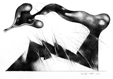 Print of Abstract Drawings by Victor Soma