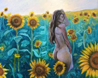 Original Nude Paintings by Hilary J England