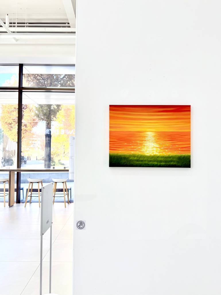Original Impressionism Light Painting by Chaeyoon Bang