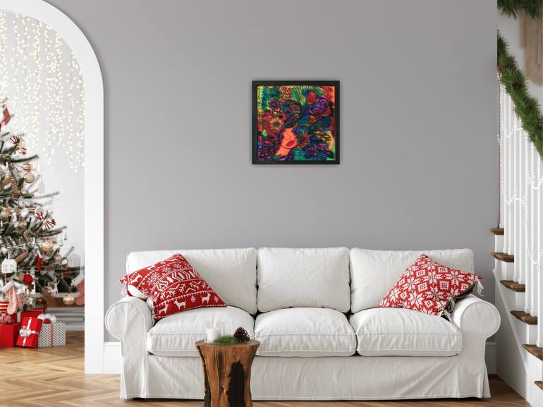 Original Abstract Painting by Rubina Shaiwalla