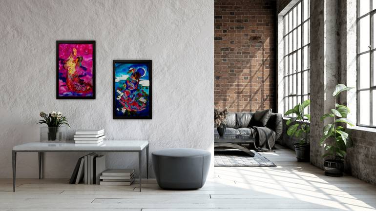Original Conceptual Women Painting by Rubina Shaiwalla