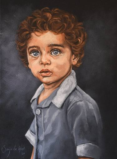 Print of Fine Art Children Paintings by Sonja De Wet