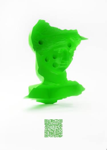 Green Venus Virtual Sculpture - Limited Edition of 10 (1 left) thumb