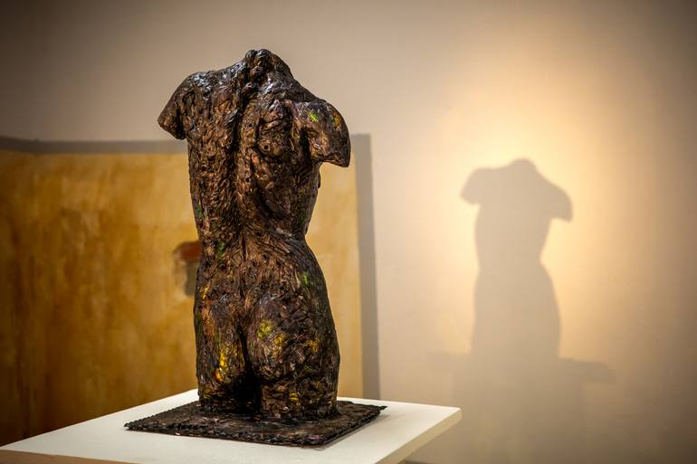 Original Contemporary Body Sculpture by Reza Rokh