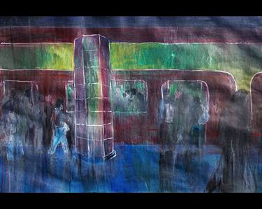 Original Contemporary People Painting by Aleksandre Pochkhidze