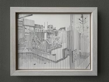 Original Fine Art Architecture Drawings by Sander Jorn Vermeulen