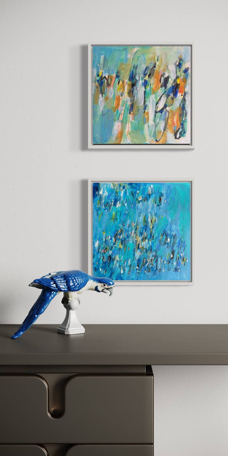 Original Abstract Music Mixed Media by Ian Hargrove