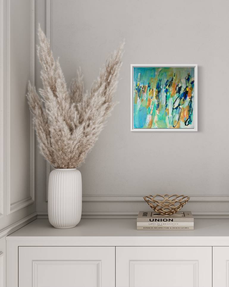 Original Abstract Music Mixed Media by Ian Hargrove