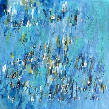 Original Abstract Expressionism Water Mixed Media by ian hargrove