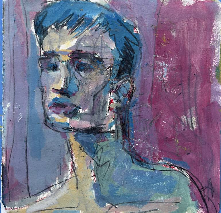 Original Realism Men Painting by Ian Hargrove