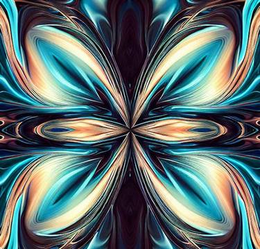 Original Art Deco Abstract Digital by Khanyisile Khoza