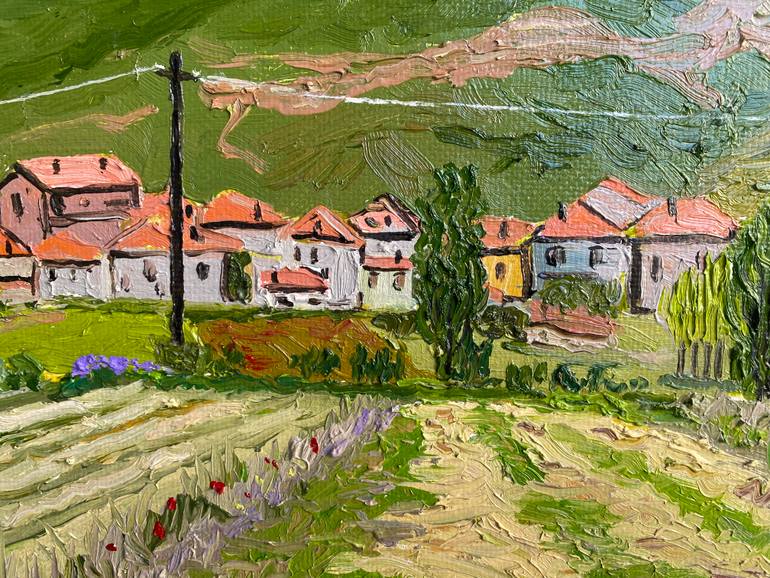 Original Realism Landscape Painting by Artan Kaja